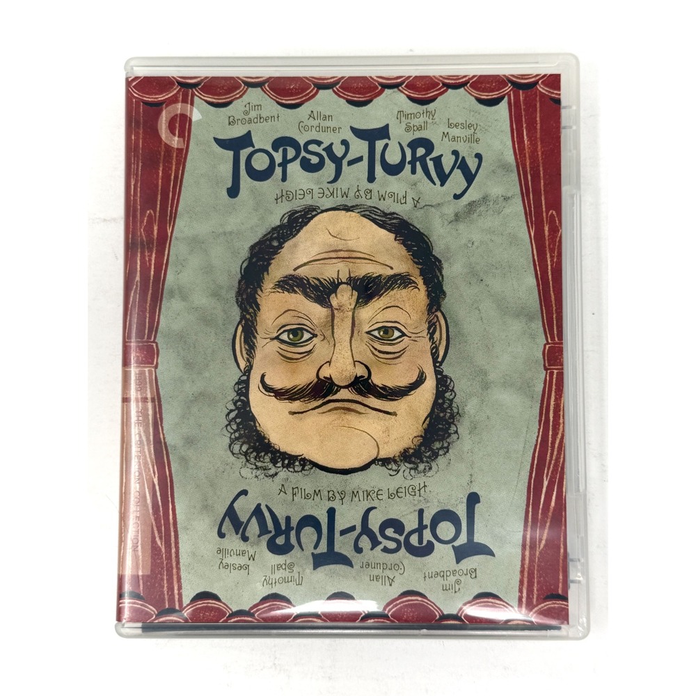 Criterion Topsy-Turvy Blu-ray Mike Leigh CC558 Complete Booklet Jim Broadbent